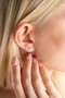 Heliophilia Silver Pendientes de Plata de Ley 925 Stud